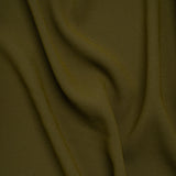 Stretch Polyester Crepe by Alex Perry - Khaki Green - Designer Deadstock