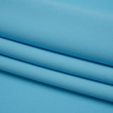 Stretch Polyester Crepe by Alex Perry - Sky Blue - Designer Deadstock