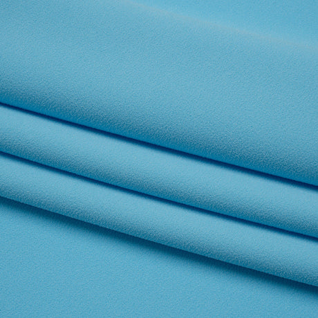 Stretch Polyester Crepe by Alex Perry - Sky Blue - Designer Deadstock