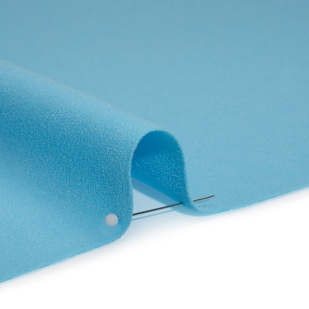 Stretch Polyester Crepe by Alex Perry - Sky Blue - Designer Deadstock