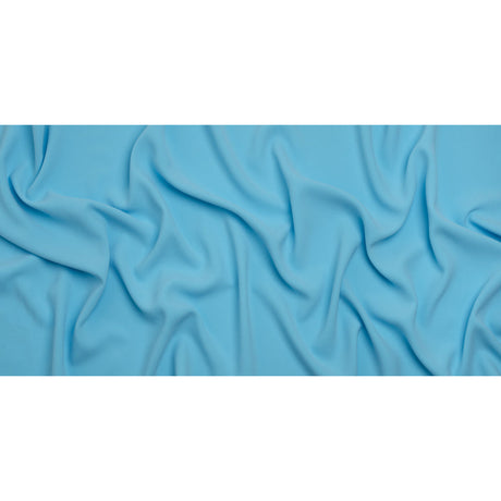 Stretch Polyester Crepe by Alex Perry - Sky Blue - Designer Deadstock