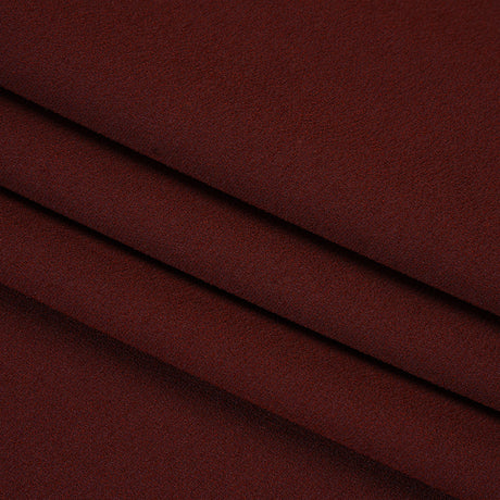Stretch Polyester Crepe by Alex Perry - Bordeaux - Designer Deadstock