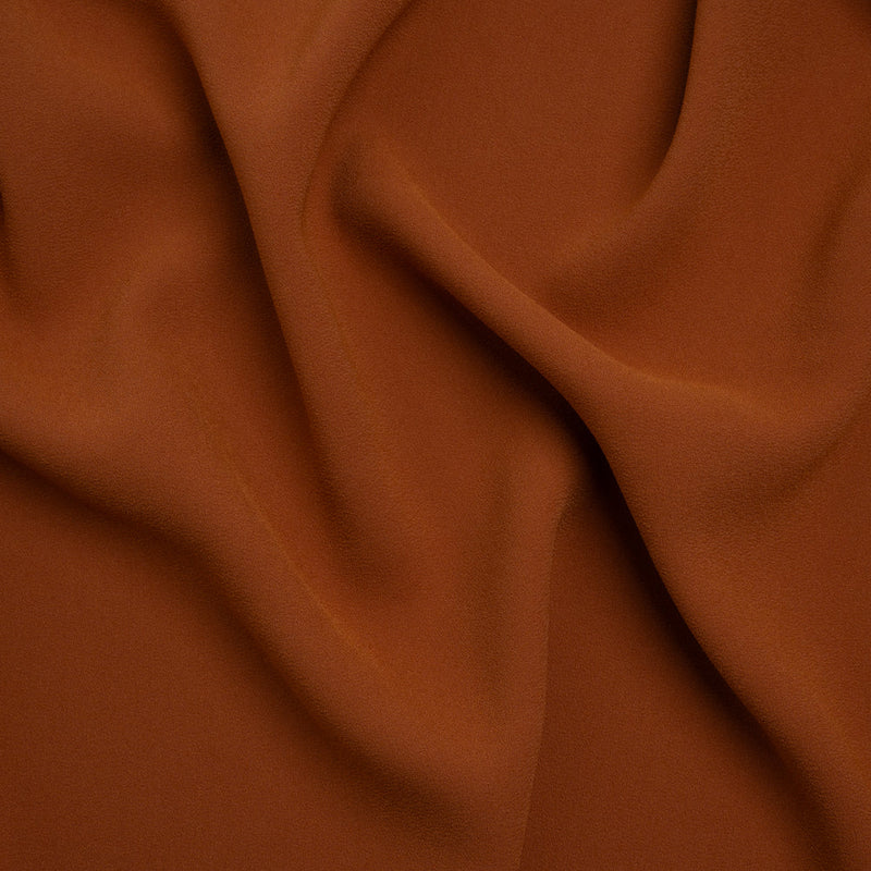 Stretch Polyester Crepe by Alex Perry - Bronze - Designer Deadstock