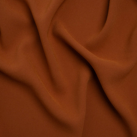 Stretch Polyester Crepe by Alex Perry - Bronze - Designer Deadstock