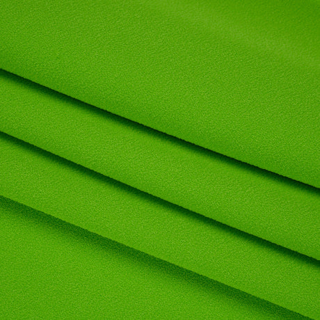 Stretch Polyester Crepe by Alex Perry - Apple Green - Designer Deadstock
