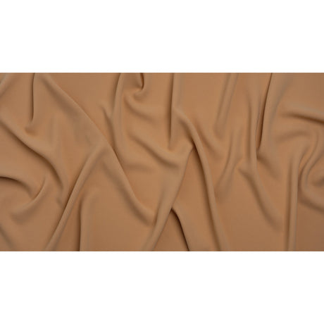 Stretch Polyester Crepe by Alex Perry - Beige - Designer Deadstock