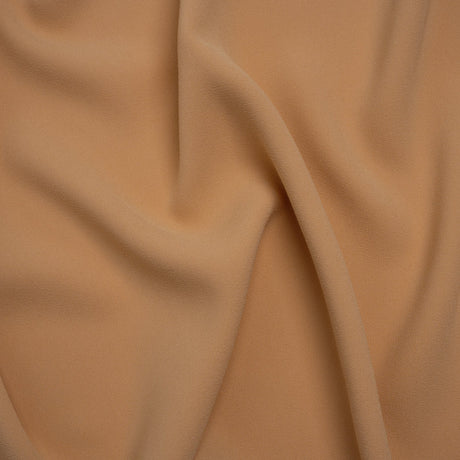 Stretch Polyester Crepe by Alex Perry - Beige - Designer Deadstock