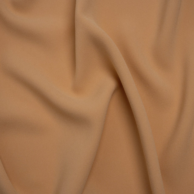 Stretch Polyester Crepe by Alex Perry - Beige - Designer Deadstock