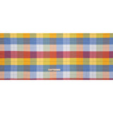 Cotton Oxford Shirting - Rainbow Plaid Checks - Deadstock