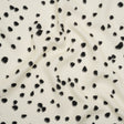 Viscose Crepe - Cream and Black Shadowed Spots - Mood Exclusive Peppered Paws Print