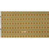 Viscose Crepe - Orange, Lime Green and Dark Blue Eye-Like Ogees - Mood Exclusive Eye Spy Print