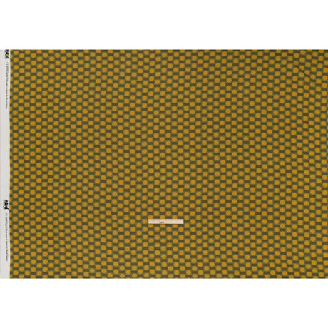 Viscose Crepe - Avocado, Olive Green and Golden Yellow Dots and Dashes - Mood Exclusive Morse Mosaic Print