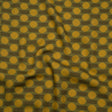 Viscose Crepe - Avocado, Olive Green and Golden Yellow Dots and Dashes - Mood Exclusive Morse Mosaic Print