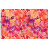 Viscose Crepe - Pink, Coral and Purple Watercolor Flowers - Mood Exclusive Orchid Around Print
