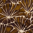 Viscose Crepe - Brown, Tan and Cream Floral Blocks - Mood Exclusive Pixel Petals Print