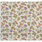 Rayon Challis - White, Soft Green and Muted Pink Floral - Mood Exclusive Rosewood Reverie Print