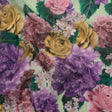 Cotton Voile - Purple, Pink and Green Floral - Mood Exclusive Summer Rhapsody Print