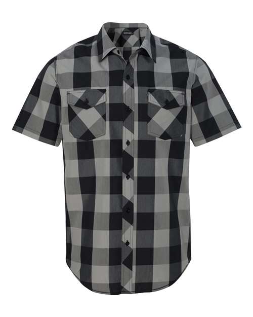 Buffalo Plaid Short Sleeve Shirt