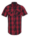 Buffalo Plaid Short Sleeve Shirt