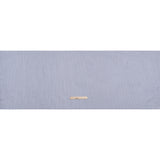 Cotton Oxford Shirting - Bright Blue and White Checks - Deadstock