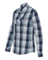 Women's Long Sleeve Plaid Shirt