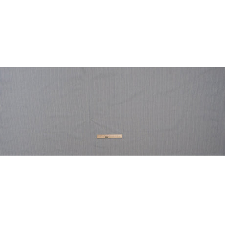 Cotton Woven - Off White and Blue Candy Stripes - Deadstock
