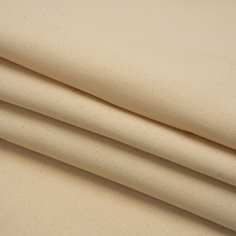 Organic Cotton Denim Twill by Rag & Bone - Natural Ecru - Designer Deadstock Made in Italy