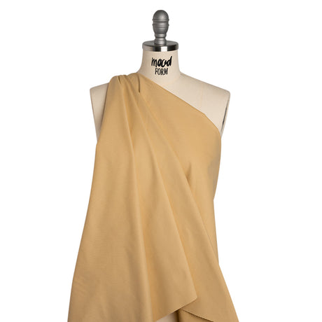 Brushed Cotton Twill by Rag & Bone - Camel Beige - Designer Deadstock