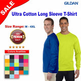 Gildan® Ultra Cotton Crewneck Long Sleeve T-Shirt