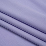 Cotton Shirting - Lilac and White Mini Glen Plaid Check - Deadstock