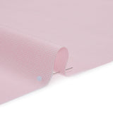 Cotton Oxford Shirting - Baby Pink and White Micro Checks - Deadstock
