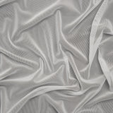 Polyester Stretch Mesh - Ecru - Designer Deadstock