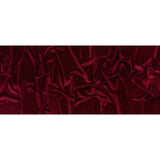 Glitter Stretch Polyester Velour - Burgundy - Designer Deadstock