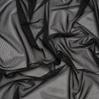 Stretch Polyester Mesh - Black - Designer Deadstock