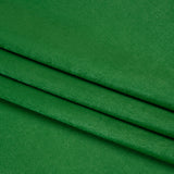 Washed Polyester Satin - Kelly Green - Designer Deadstock