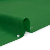 Washed Polyester Satin - Kelly Green - Designer Deadstock