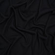 Stretch Rayon 2x2 Rib Knit - Black - Designer Deadstock