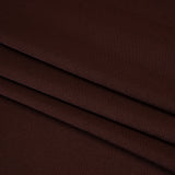 Crepe Back Satin by Alex Perry - Chocolate Brown - Designer Deadstock