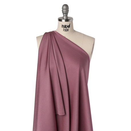 Crepe Back Satin by Alex Perry - Rose Pink - Designer Deadstock