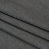Wool Twill Suiting by Alexander McQueen - Black and White Heathered - Designer Deadstock