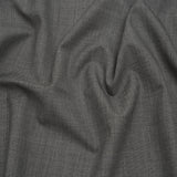 Wool Twill Suiting by Alexander McQueen - Black and White Heathered - Designer Deadstock