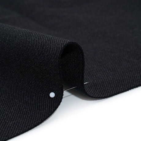 Wool Twill Coating by Alexander McQueen - Charcoal - Designer Deadstock