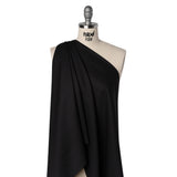 Wool Twill Suiting by Alexander McQueen - Black - Designer Deadstock
