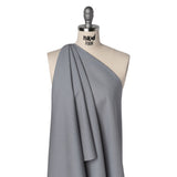 Summer Weight Wool Suiting by Alexander McQueen - Light Gray - Designer Deadstock