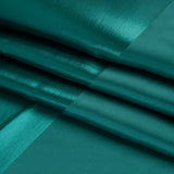 Double Faced Lame Mikado - Teal - Sara Collection