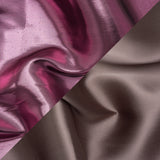 Double Faced Lame Mikado - Dusty Purple - Sara Collection