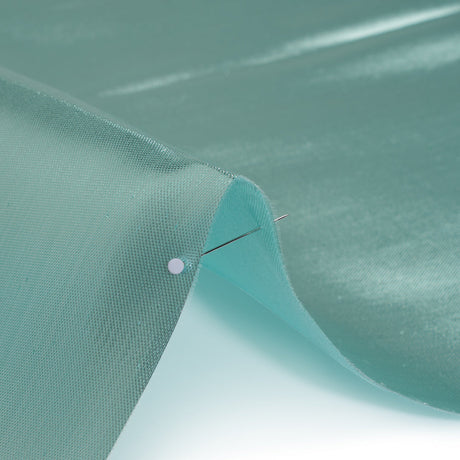 Double Faced Lame Mikado - Light Aqua - Sara Collection