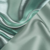 Double Faced Lame Mikado - Celadon Green - Sara Collection