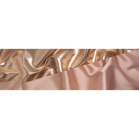 Double Faced Lame Mikado - Peach - Sara Collection