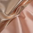 Double Faced Lame Mikado - Peach - Sara Collection